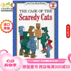 英文原版绘本The Case of the Scaredy Cats 胆小如鼠的猫咪事件 分级阅读#