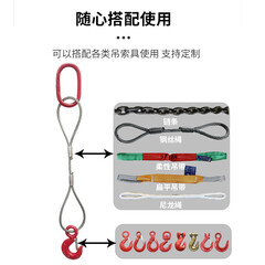 力虎王 钢丝绳吊索具 压制钢丝绳组合吊具起重工具吊钩吊索具 定制规格