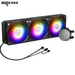 爱国者ARGB240/360一体水冷CPU散热器（兼容全平台/温控风扇） LP360水冷ARGB黑色