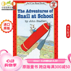 英文原版 The Adventures of Snail at School蜗牛的学校历险#