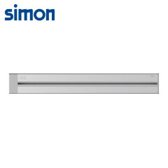 西蒙(simon)开关插座 移动插座轨道插座明装 滑动轨道插座可移动电力轨道 0.6m电力轨道DLGD-P4 银色