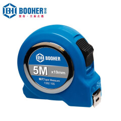Booher宝合测量工具高精度钢卷尺2/3/5米可选 BH1302102-BH1302105 BH1302102 卷尺2mx13mm