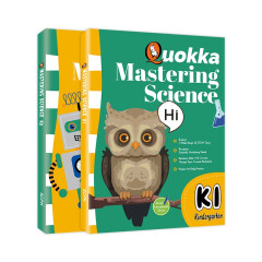 进口原版英文版新加坡幼儿园科学K1+K2大班小班 mastering science 精装彩色(