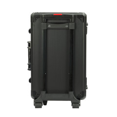 游戏大陆（gameland）德州扑克手提黑色K型拉杆筹码铝箱600片1000片德扑收纳箱 600码黑色K型拉杆铝箱