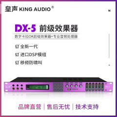 皇声音响（HUANG SHENG）皇声KingAudio/ DX5数字前级效果器卡拉OK音响专业KTV音箱防啸叫 DX5前级效果器