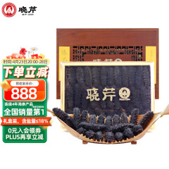 晓芹 大连淡干海参 88g 28-32头 辽刺参 干货礼盒