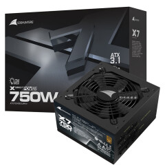 长城（Great Wall）额定750W X7金牌全模电脑电源（ATX3.1/原生PCIe5.1接口/漏电监测/单路12V/自动启停/支持5060TI）