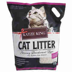 铠泽金膨润土猫砂吸水结团猫砂条形砂球 宠物猫厕所用品 成幼猫猫砂