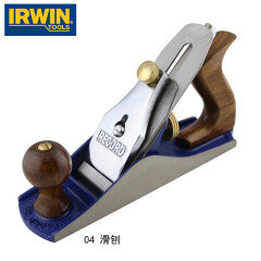 IRWIN欧文木工刨刀台刨手推短刨欧式金属刨铸铁木刨力确牌进口木工刨刀 04 滑刨（盒装版）
