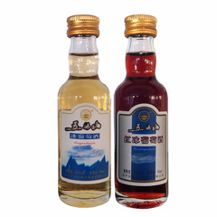 五女山 冰葡萄酒 红冰白冰各一支 甜型冰酒 50ml*2