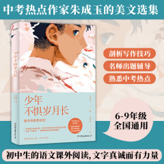 少年不惧岁月长：中考语文，6-9年级通用，学生，语文，作文，阅读题，朱成玉美文集，语文特级教师，解析