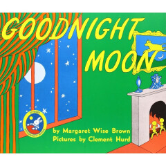 月亮晚安绘本 英文原版 吴敏兰书单 玛格莉特·怀兹·布朗 Goodnight Moon