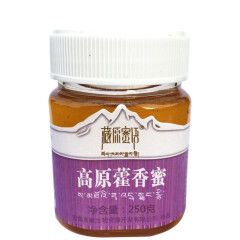 藏原蜜语 青海高原蜂蜜藿香蜜250g