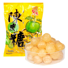 宏源 广东陈皮糖355g/袋 硬糖喜糖零食糖果