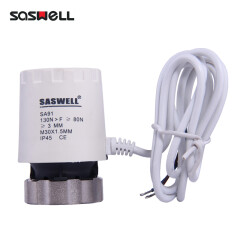 SASWELL 森威尔电热执行器分水器分室温控电磁阀 SV91