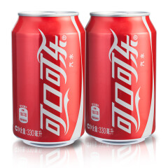 可口可乐 Coca-Cola 汽水 碳酸饮料 330ml*6罐 多包装 可口可乐公司出品