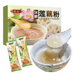 扬航 冰糖莲藕粉 广东潮汕藕粉莲藕粉羹早餐冲饮30g*6袋