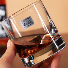 圣兰迪（SANLODY）德国进口水晶玻璃威士忌杯洋酒杯烈酒杯水杯茶水杯玻璃杯 单支282ML
