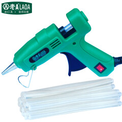 老A 长寿命热熔胶枪 25W热熔胶枪  60W 100W热胶枪 热熔胶  DIY胶枪热溶胶棒 胶条 25W胶枪+40支145mm胶棒