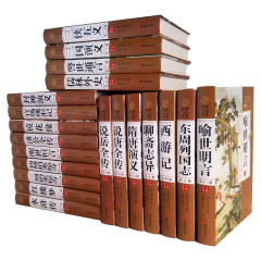  中国二十大名著 精装20册 古典小说 镜花缘 三言二拍 四大名著 官场现形记儒林外史三