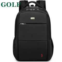 高尔夫（GOLF） 双肩包电脑包13/15.6英寸男士大容量背包学生书包休闲户外运动包 大号 可装15.6英寸