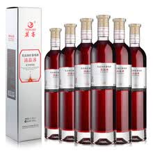 超市	
莫高 滴晶冰酒 冰红葡萄酒甜酒 陈酿3年 500ml*6 整箱装