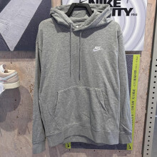 耐克（NIKE）卫衣男装春秋新款JORDAN跑步健身连帽舒适针织休闲套头衫 CZ7858-063灰色 M