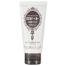 诗留美屋(Rosette) 日本原装 深层洁净海泥光洁洗面奶120g 水油平衡