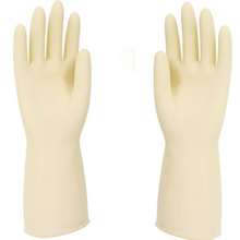 悦倪 【2色可选】家居清洁加厚乳胶手套耐磨耐用护手防护洗碗洗衣拖地 【3双】加厚型(本色)使用久 M(中码)