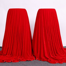 加厚金丝绒布布料面料舞台婚庆背景布红色幕布大红色绒布会议桌布 定制，小尺寸，大尺寸，成品联系客服定制