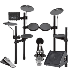 雅马哈（YAMAHA）DTX452/DTX432/DTX402入门升级款电子鼓电鼓架子鼓 DTX452K3镲+配件音箱