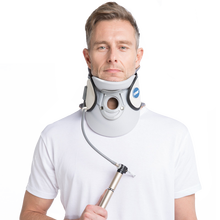 【FDA认证】倍佳乐颈椎牵引器颈椎治疗仪医用充气颈托按摩器固定矫正支具颈椎反弓变直 高分子充气（舒适基础款）