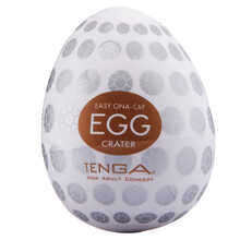 TEGA 日本进口 egg 蛋形 男用飞机杯 自慰器 便携软胶 情趣用品用具 月坑型