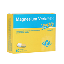 Verla补镁冲剂 缓解生长痛脚趾小腿部抽筋肌肉痉挛 眼睑抽搐紧张孕期不适烦躁不安舒缓身心 4岁以上 强化版胶囊60粒 运动员孕妇适用 13984512 4岁以上儿童孕妇运动员均可 德国直邮原装进口