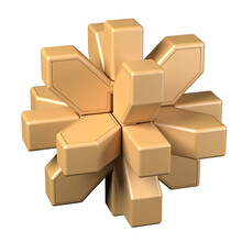 奇艺孔明锁鲁班锁全套小学生益智玩具成人智力高难度玄机盒套装减压休闲玩具 梅花锁