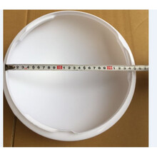吸顶灯罩 外壳罩圆形亚克力卧室pvc塑料led灯具配件座无光源 pvc全白【单独灯罩】23cm (或款式加备注)