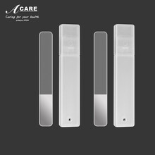 阿嚓热 指甲锉打磨条纳米玻璃水晶抛光条磨砂美甲搓条 纳米银柄2条