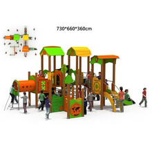 儿童滑梯不锈钢滑梯PE板滑滑梯高端滑梯幼儿园滑梯小区高档住宅木滑滑梯 01部分定金【整套88500】