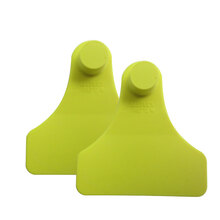 约克（YORK） 进口安乐福牛用耳标带字不带字耳标牛用标识记号牛耳标100付 无字牛小号