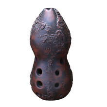 空谷埙 十孔葫芦埙专业演奏勋窑变10孔单腔陶埙 E调左起