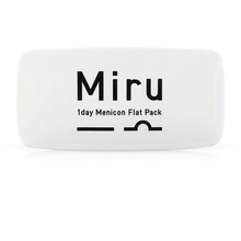 Miru 米如近视透明隐形眼镜日抛30片装 软性亲水接触镜 日本进口 100度