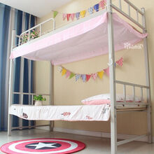 帘动心弦 床帘顶片一片防尘顶部大学生宿舍上铺防尘布下铺顶盖遮光顶帘床顶寝室床帘防尘顶床上顶帐顶 粉格子 【防尘顶】适用于0.9m宽*190m长床