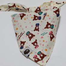 120斤大狗狗狗口水巾宠物围巾 金毛萨摩围脖中大型犬三角巾 皇冠 XL-超大型