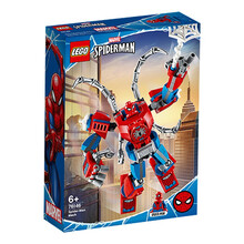 【乐高认证店】乐高LEGO 漫威超级英雄机甲 复仇者联盟 蜘蛛侠 男孩女孩礼物亲子互动玩具 角色扮演 20新品 76146 蜘蛛侠机甲