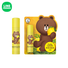 LINE FRIENDS 布朗熊曼秀雷敦润唇膏保湿 滋润保湿补水防干裂防唇纹 布朗熊 润唇膏
