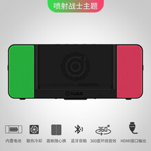 yesojo任天堂switch游戏蓝牙音箱NS音响视频转换器底座Dock配件 Switch散热底座 喷射战士配色