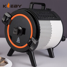 克来比（KLEBY）网红锅蒸烤炸一体机家用多功能电烤箱空气炸锅蒸汽烤箱电炸锅自动旋转电烧烤炉烤肉炉TK-12W