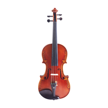 angelviolin雕花小提琴考级专业演奏欧料复古成人儿童手工小提琴 3/4雕花