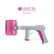 宠物拾便器狗狗用品狗屎捡便器夹捡屎铲屎神器袋狗便便粪便清理器 【款-玫红】+5个拾便袋