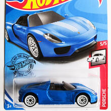 儿童风火轮小跑车合金轨道车2020E新款布加迪三菱EVO汽车模型新款男孩玩具 5 20D保时捷918